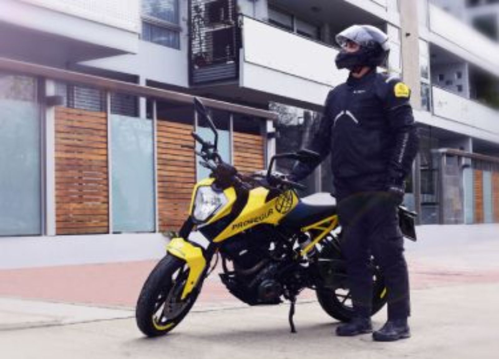 mobile guard and his motorcycle mobile guard and his motorcycle