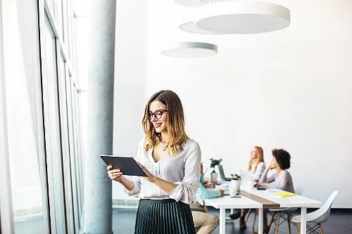 girl at office girl at office